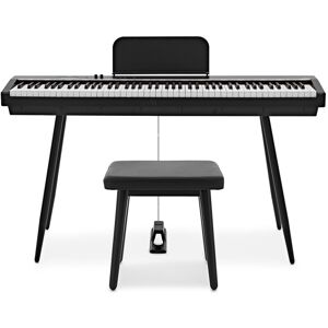 Gear4Music Keynote Compact Digital Stage Piano with Bluetooth Stool Pack Gear4Music Keynote Compact Digital Stage Piano with Bluetooth Stool Pack