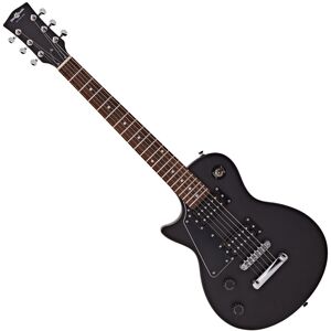 3/4 New Jersey Left Handed Electric Guitar by Gear4music Black 3/4 New Jersey Left Handed Electric Guitar by Gear4music Black