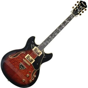 Ibanez AS93QMSP Dark Brown Sunburst - Ex Demo Ibanez AS93QMSP Dark Brown Sunburst - Ex Demo