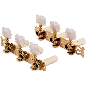 Gear4Music Guitarworks Classical Guitar Machine Heads Butterfly Gold Gear4Music Guitarworks Classical Guitar Machine Heads Butterfly Gold
