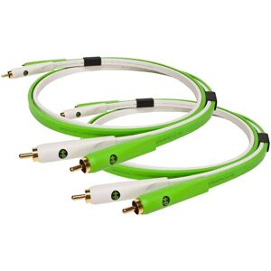 Neo Oyaide d+ RCA Class B DUO Set 1 Metre Green Neo Oyaide d+ RCA Class B DUO Set 1 Metre Green