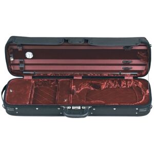 Gewa Liuteria Atlanta Violin Case Black and Burgundy Gewa Liuteria Atlanta Violin Case Black and Burgundy