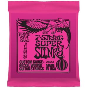 Ernie Ball Super Slinky 2623 Nickel 7 String 9-52 Ernie Ball Super Slinky 2623 Nickel 7 String 9-52
