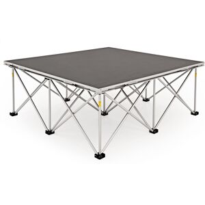 1m x 1m Portable Stage Kit by Gear4music 40cm 1m x 1m Portable Stage Kit by Gear4music 40cm