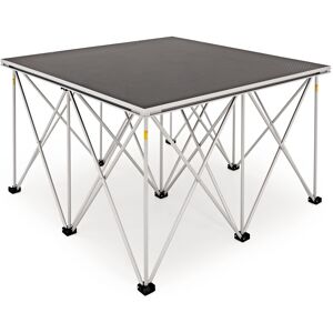 1m x 1m Portable Stage Kit by Gear4music 60cm 1m x 1m Portable Stage Kit by Gear4music 60cm