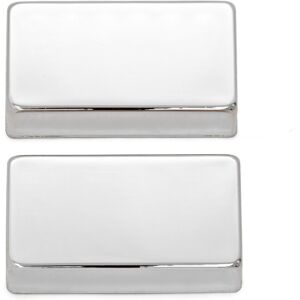 Gear4Music Guitarworks Humbucker Pickup Cover Chrome (Pack of 2) Gear4Music Guitarworks Humbucker Pickup Cover Chrome (Pack of 2)