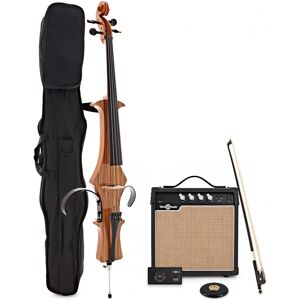 Electric Cello Amp Pack by Gear4music Natural Electric Cello Amp Pack by Gear4music Natural