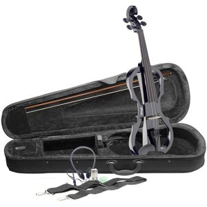 Stagg Shaped Electric Violin Outfit Black - Nearly New Stagg Shaped Electric Violin Outfit Black - Nearly New