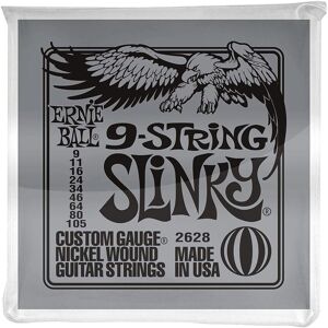 Ernie Ball 2628 Slinky Nickel Wound 9 String Set 9-105 Ernie Ball 2628 Slinky Nickel Wound 9 String Set 9-105