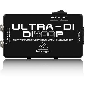 Behringer DI400P High-Performance Passive DI Box Behringer DI400P High-Performance Passive DI Box