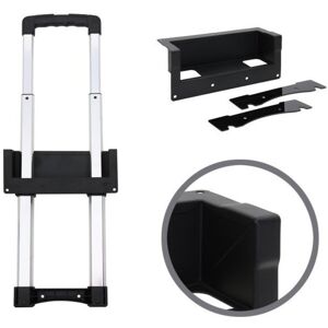 Adam Hall 2 Stage Black Recessed Extendable Handle 336 - 661 mm Adam Hall 2 Stage Black Recessed Extendable Handle 336 - 661 mm