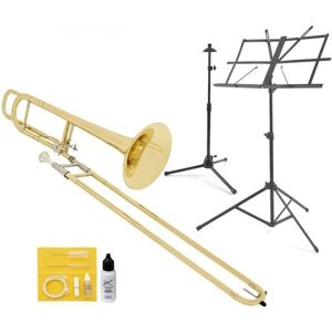 Bb/F Tenor Trombone Complete Pack by Gear4music Bb/F Tenor Trombone Complete Pack by Gear4music