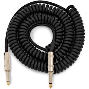 Gear4Music Coiled Jack Instrument Cable 6m Gear4Music Coiled Jack Instrument Cable 6m