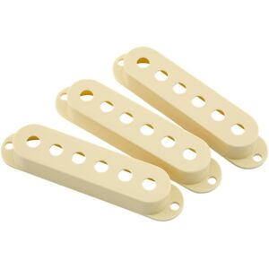 Fender Road Worn Stratocaster Pickup Covers Aged White (3) Fender Road Worn Stratocaster Pickup Covers Aged White (3)