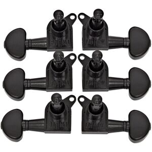 Gear4Music Guitarworks Tuning Machines 3-A-Side Kidney Keys Black Gear4Music Guitarworks Tuning Machines 3-A-Side Kidney Keys Black