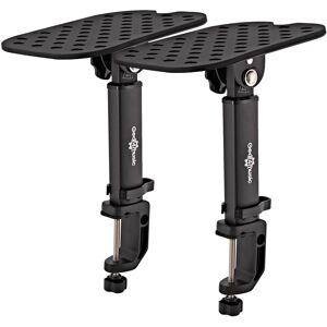 Desk Clamp Monitor Speaker Stands by Gear4music Desk Clamp Monitor Speaker Stands by Gear4music