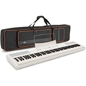 SDP-2 Stage Piano and Bag Bundle by Gear4music White SDP-2 Stage Piano and Bag Bundle by Gear4music White