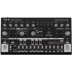 Behringer TD-3-BK Analog Bass Line Synthesizer Black Behringer TD-3-BK Analog Bass Line Synthesizer Black