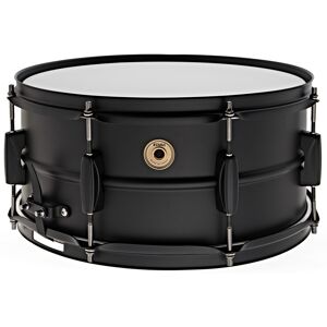 TAMA 14" x 6.5" Metalworks Black on Black Steel Snare Drum TAMA 14" x 6.5" Metalworks Black on Black Steel Snare Drum