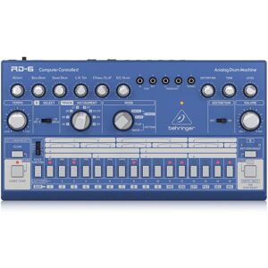 Behringer RD-6 Drum Machine Blue Behringer RD-6 Drum Machine Blue