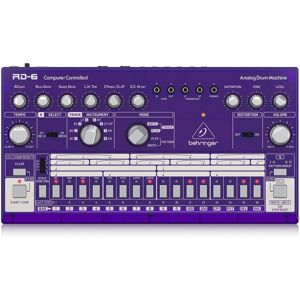 Behringer RD-6 Drum Machine Purple Behringer RD-6 Drum Machine Purple