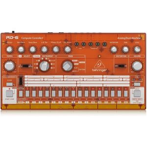 Behringer RD-6 Drum Machine Transparent Orange Behringer RD-6 Drum Machine Transparent Orange