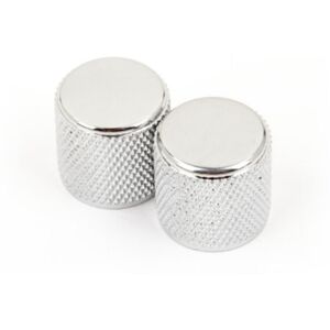 Fender Telecaster/Precision Bass Knurled Control Knobs Chrome Fender Telecaster/Precision Bass Knurled Control Knobs Chrome