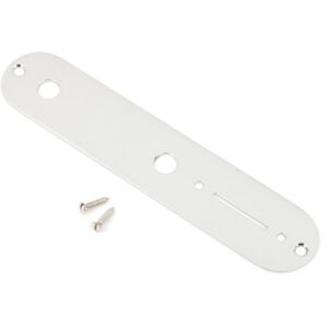 Fender Telecaster Control Plate 2 Hole Chrome Fender Telecaster Control Plate 2 Hole Chrome