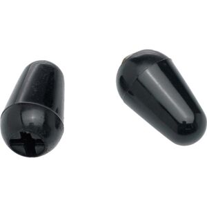 Fender Stratocaster Switch Tips Black Fender Stratocaster Switch Tips Black