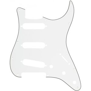 Fender 11-Hole Modern-Style Stratocaster Pickguard S/S/S Parchment Fender 11-Hole Modern-Style Stratocaster Pickguard S/S/S Parchment