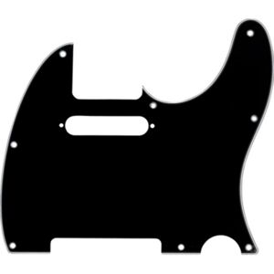 Fender 8-Hole Mount Telecaster Pickguard 3-Ply Black/White/Black Fender 8-Hole Mount Telecaster Pickguard 3-Ply Black/White/Black
