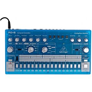 Behringer RD-6 Drum Machine Transparent Blue Behringer RD-6 Drum Machine Transparent Blue