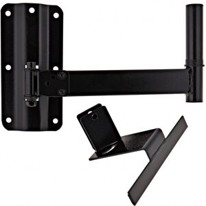 Gear4Music Deluxe Wall Mounted Speaker Bracket with Back Plate Gear4Music Deluxe Wall Mounted Speaker Bracket with Back Plate
