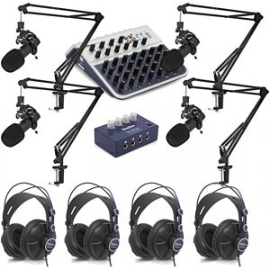 SubZero Quadcast Professional Podcast Pack SubZero Quadcast Professional Podcast Pack