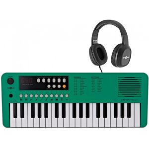 Gear4Music VISIONKEY-1 37 Key Portable Mini Keyboard with Headphones Green Gear4Music VISIONKEY-1 37 Key Portable Mini Keyboard with Headphones Green