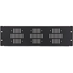 19" Rack Vented Faceplate 3U by Gear4music 19" Rack Vented Faceplate 3U by Gear4music