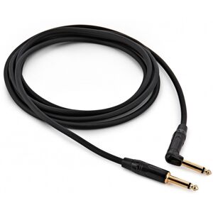 Gear4Music 6.35mm TS Jack - 6.35mm TS Jack Right Angled Pro Cable 3m Gear4Music 6.35mm TS Jack - 6.35mm TS Jack Right Angled Pro Cable 3m