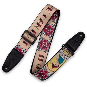 Levys MPD2-125 Prints Polyester w Leather Ends 2" Rosie the Riveter Levys MPD2-125 Prints Polyester w Leather Ends 2" Rosie the Riveter