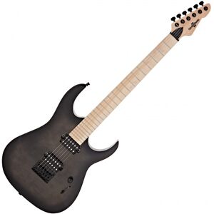 Harlem S Electric Guitar by Gear4music Trans Black Harlem S Electric Guitar by Gear4music Trans Black