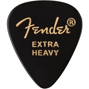Fender Classic Picks Celluloid Black 351 Shape Extra Heavy Pack of 12 Fender Classic Picks Celluloid Black 351 Shape Extra Heavy Pack of 12