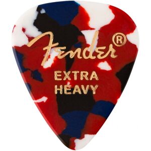 Fender Classic Picks Celluloid Confetti 351 Shape Extra Heavy 12 Pack Fender Classic Picks Celluloid Confetti 351 Shape Extra Heavy 12 Pack