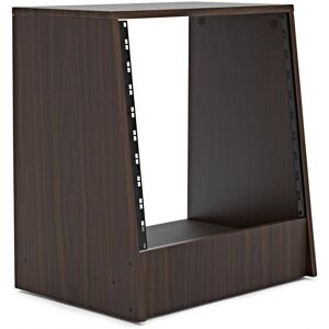Gear4Music modul Studio Rack Cabinet Walnut Gear4Music modul Studio Rack Cabinet Walnut