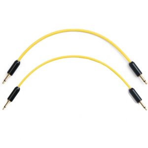 MyVolts Candycords Halo 3.5mm Cable 2-Pack - 15cm Pineapple MyVolts Candycords Halo 3.5mm Cable 2-Pack - 15cm Pineapple