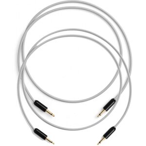 MyVolts Candycords Halo 3.5mm Cable 2-Pack - 50cm Powder Grey MyVolts Candycords Halo 3.5mm Cable 2-Pack - 50cm Powder Grey