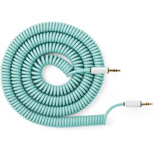 MyVolts Candycords 3.5mm Straight Jack Coiled Cable 100cm Mint MyVolts Candycords 3.5mm Straight Jack Coiled Cable 100cm Mint