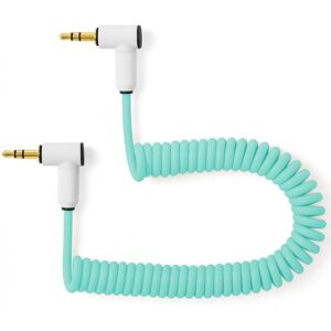 MyVolts Candycords 3.5mm Angled Jack Coiled Cable 20cm Mint Green MyVolts Candycords 3.5mm Angled Jack Coiled Cable 20cm Mint Green