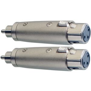 Stagg 2 x Female XLR/ Male RCA Adaptor Stagg 2 x Female XLR/ Male RCA Adaptor