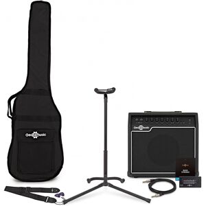 35 Watt Bass Amp & Accessory Pack by Gear4music 35 Watt Bass Amp & Accessory Pack by Gear4music