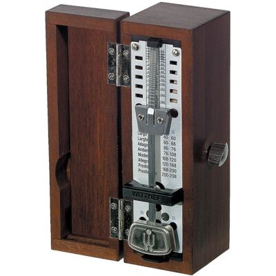 Wittner Taktell Super Mini Metronome Mahogany Wittner Taktell Super Mini Metronome Mahogany