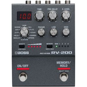 Boss RV-200 200 Series Reverb Pedal Boss RV-200 200 Series Reverb Pedal